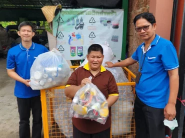 SMAT CSR - Turn Recyclable Waste into Merit at Wat Thong, Charansanitwong 46